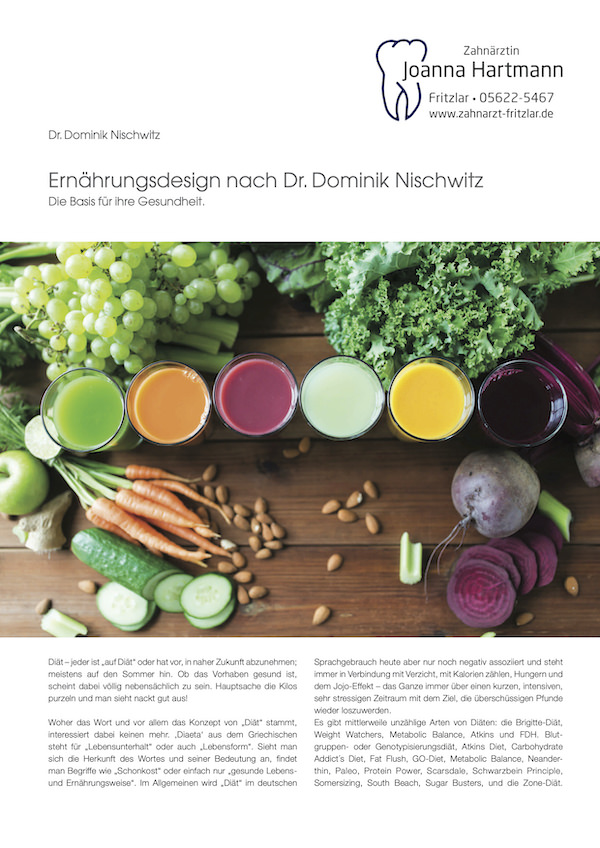 Broschüre FoodDesign