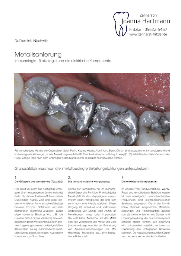 Broschüre Metallsanierung
